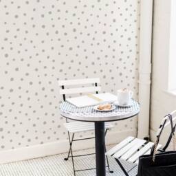 Polka Dot Wall Decals - Modern Stickers, Nursery Decor, Kids Room Art, Scandinavian Home Decor - thumbnail 3
