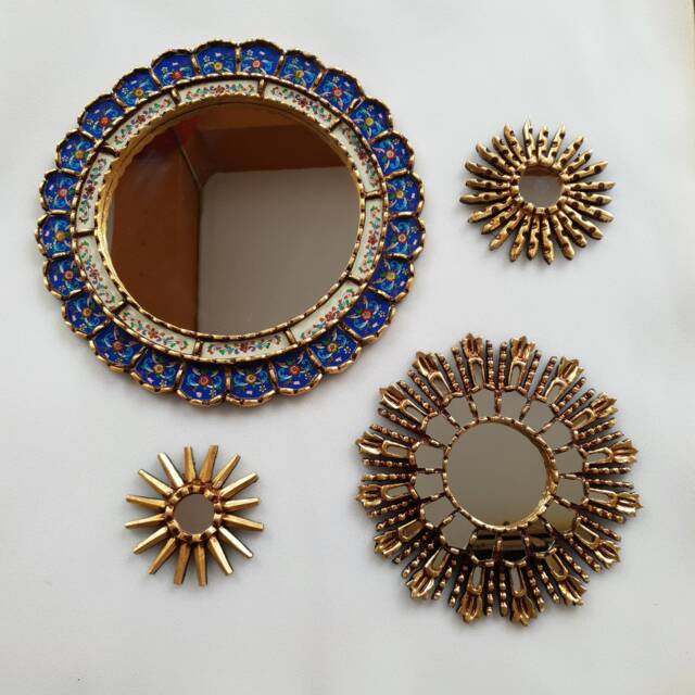 "Peruvian Mirrors ""Blue 2" - image 1