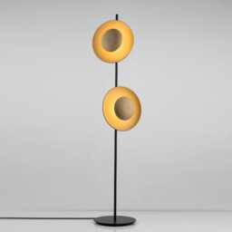 Flush Floor Light - Eclipse Beige & White - thumbnail 2