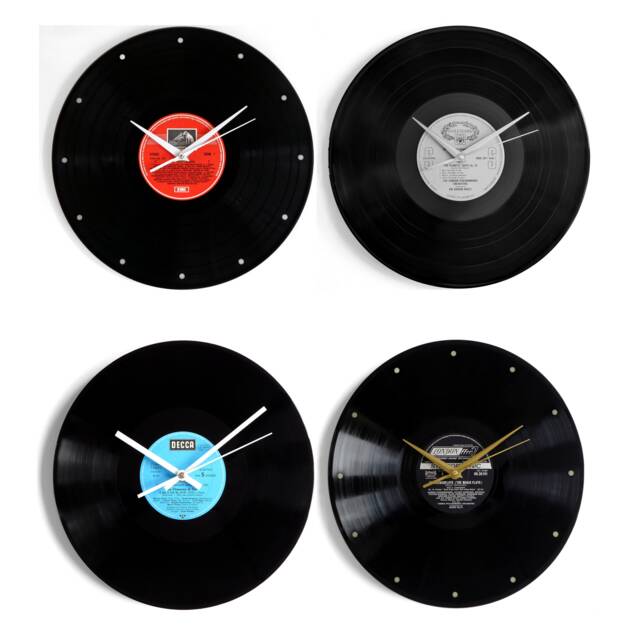 Vinyl Record Wall Clock - image 1