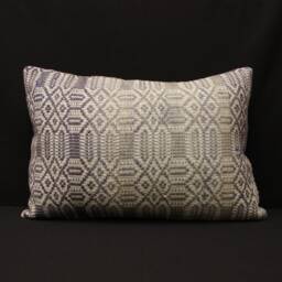 Textile Lumbar Pillowcover 16x24 Turkish Textile Cushion Hand Made Decorative Home Design Throw Pillow Case Sofa Boho 4Kaf-123 - thumbnail 1