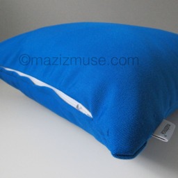 Pacific Blue Outdoor Sunbrella?? Pillow Cover, Cobalt Throw Pillows, Scatter Cushions For Pool/Patio Lounge Chairs By Mazizmuse - thumbnail 3
