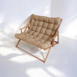 Premium Large Wooden Patio Chair Set - Adjustable Garden Loungers & Sofa, Folding Armchair Outdoor Furniture, Balcony Deck - thumbnail 3