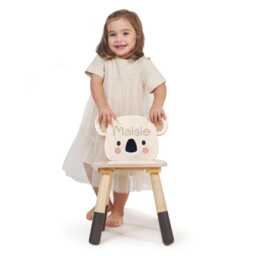 Personalised Wooden Kids Chair - Koala Furniture Christmas Birthday Baby Gift, Nursery Or Playroom - thumbnail 1