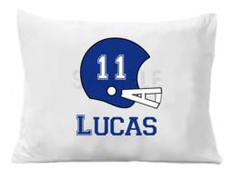 Football Pillow Case Personalized , Sports Bedding - thumbnail 1