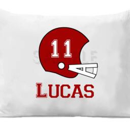 Football Pillow Case Personalized , Sports Bedding - thumbnail 2