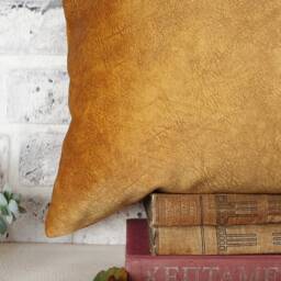 Ecru Coffee Cream Velvet Pillow Cover Mid Century Modern Decor - thumbnail 4