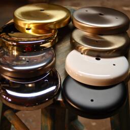 Ceiling Canopy, Wall Sconce Mount, 8 Different Finishes - Top Quality Supplies For Your Handmade Lighting, Lamps, Pendants - thumbnail 2