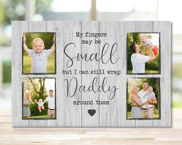 Custom Photo Frame, Daddy Gift, Father's Day First Fathers Day, New Dad Pops Papa, From Son, Daughter Frame