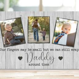 Custom Photo Frame, Daddy Gift, Father's Day First Fathers Day, New Dad Pops Papa, From Son, Daughter Frame - thumbnail 2