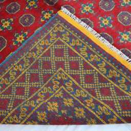 7x10 Ft Brand New Afghan Akhcha Handmade Rug, High Pile Rug Turkmen Bokhara Area Rug Living Room Rug, Tribal Bedroom Office - thumbnail 4