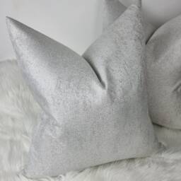 Beautiful Textured Frost Ice Cushion Cover Luxury Satin Fabric, Modern Sofa Bed Pillow Cover, Perfect For Grey Sofa Cushion - thumbnail 2