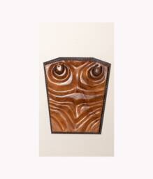 Wooden Sculpture, Wood Wall Art, Home Decor, Bas-Relief Wood Carving 1107T - thumbnail 1