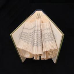 Dr.b - Doctor Phd Graduate Graduation Gift Professor 3 Letters Folded-Book Art Sculpture Unique Custom Personalized - thumbnail 3