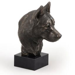 Siberian Husky, Dog Marble Statue, Limited Edition, Artdog. Made Of Cold Cast Bronze. Solid, Perfect Gift. Limited Edition - thumbnail 2