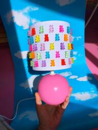 Gummy Bear Lamp, Dopamine Decor, Retro Funky Mood Lighting, Quirky Candy Maximalist Ambient Lighting