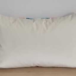 Linwood Omega Prints Casper Candy Pink & Velvet Cushion Cover 35x55 cm - thumbnail 3