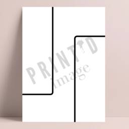 Set Of 3 Prints, Black & White Decor, Line Art Print, Fashion Wall Abstract Art, Modern Home Decor Minimalist - thumbnail 3