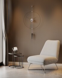 Large Pendulum Wall Clock Modern Minimalist Design