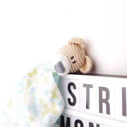 Cuddly Towel - Cuddly Bear With Name On Request - thumbnail 3