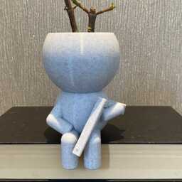 "Hunter Succulent Planter ""Wee Jimmy - Destroyer Of Clay Pigeons" - thumbnail 3