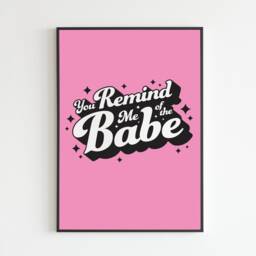 Labyrinth - You Remind Me Of The Babe Portrait Lyrics Wall Print Decor Poster Music A5 A4 A3 - thumbnail 2