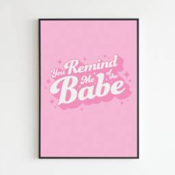 Labyrinth - You Remind Me Of The Babe Portrait Lyrics Wall Print Decor Poster Music A5 A4 A3 - thumbnail 3