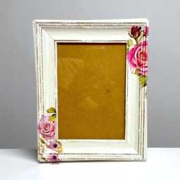 Floral Photo Frame, Wooden Roses Frame For Photo, Decor, Gift, Gifts, Gift Mum - thumbnail 1