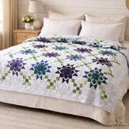 Kris Kross Quilt Pattern - Fat Quarter Friendly Throw - PDF Pattern - thumbnail 3