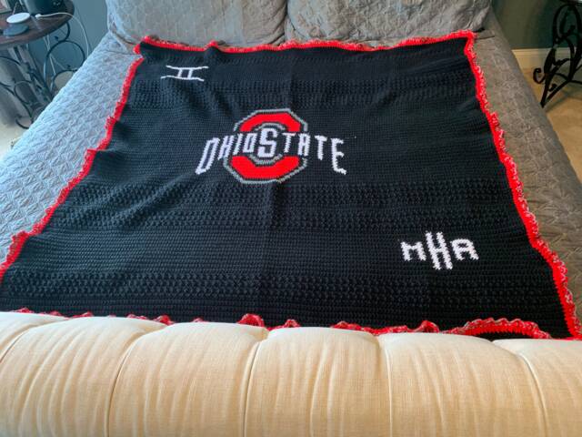 Large Crochet Blanket - Warm Thick & Cozy Machine Washable Made To Order - image 1