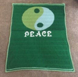 Large Crochet Blanket - Warm Thick & Cozy Machine Washable Made To Order - thumbnail 3