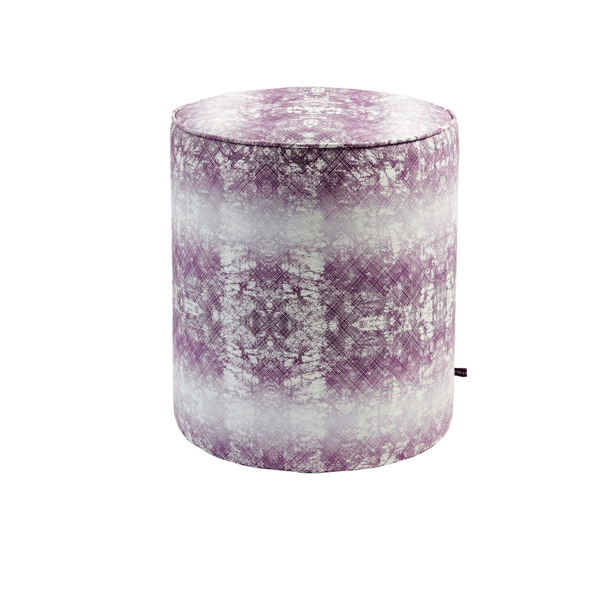 Okuta Pouffe Purple - 40x45cm - image 1