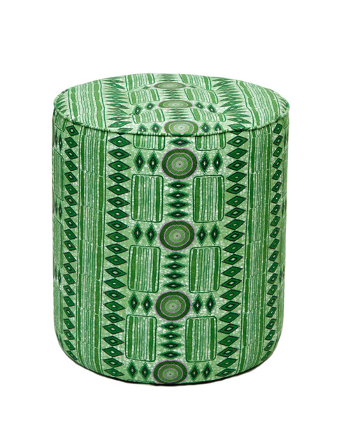 Alafia Pouffe Green