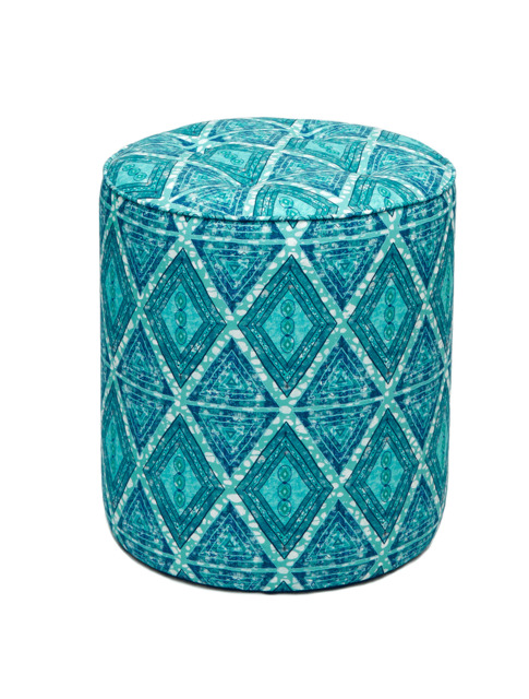 Imole Pouffe Turquoise