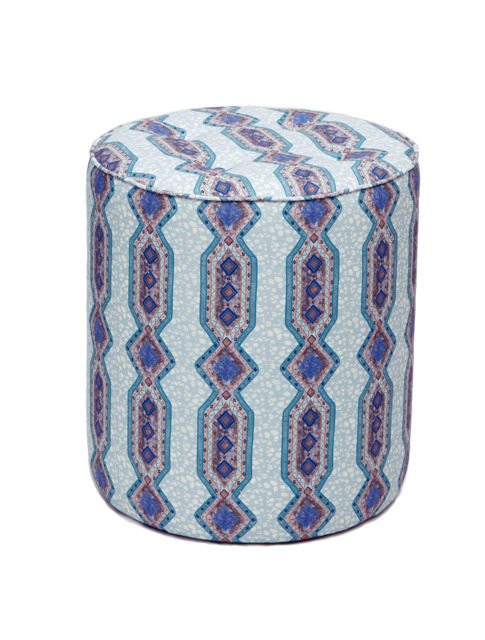 Ife Pouffe Blue