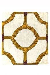 Ojo Rug Yellow (100x120cm)