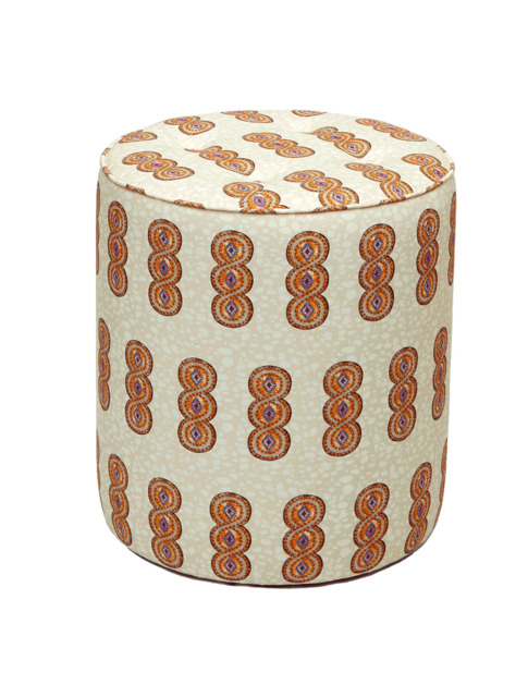 Idunu Pouffe Orange