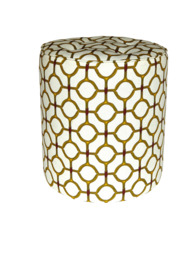 Ojo Pouffe Yellow