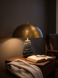 Pyrra Marble Table Lamp - thumbnail 1