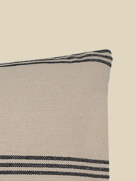 Kayali Black & White Cotton Cushion - thumbnail 5