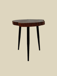 Logan Organic Shape Side Table - Small - thumbnail 2