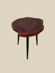Logan Organic Shape Side Table - Small - thumbnail 3