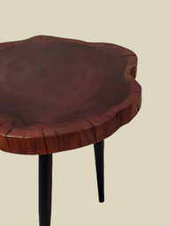Logan Organic Shape Side Table - Small - thumbnail 4