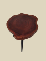 Logan Organic Shape Side Table - Small - thumbnail 5