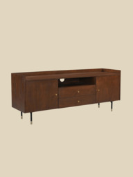 Lorna Mango Wood Media Unit - thumbnail 4