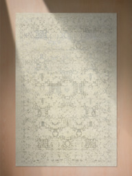 Mohini Wool & Bamboo Silk Hand-Knotted Rug - Beige - thumbnail 3