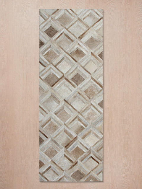 Dune Hide & Wool Rug - Runner-80x250 cm