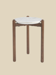 Charmie Marble Top Side Table - thumbnail 3