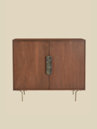Menlo Two Door Wooden Cabinet - thumbnail 2