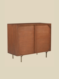 Menlo Two Door Wooden Cabinet - thumbnail 4